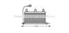 AVA QUALITY COOLING BW6352 Heat Exchanger, interior heating